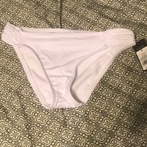 White swimsuit bottoms